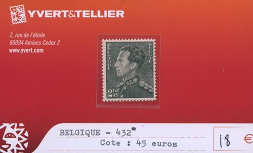 BELGIQUE - n°432*