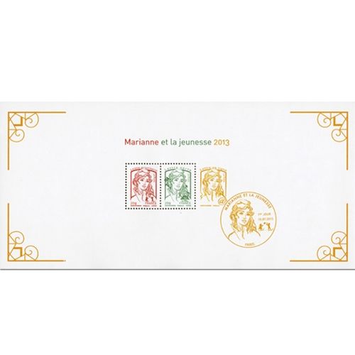 nr. 82 -  Stamp France Souvenir sheets