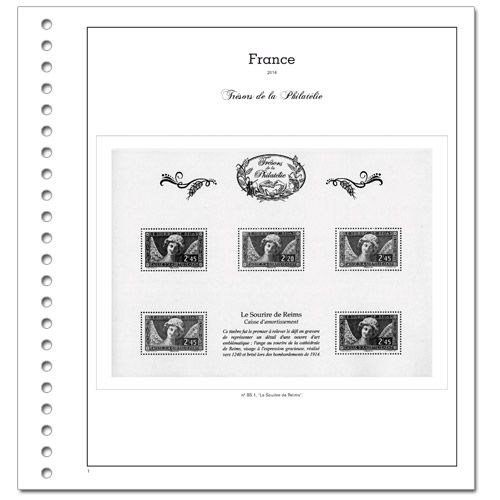 TRESORS DE LA PHILATELIE : 2014 (sets with mounts)