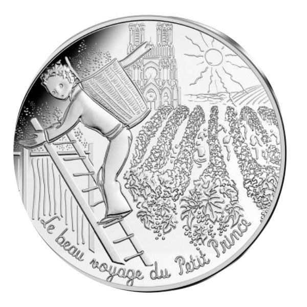 10 EUROS ARGENT - FRANCE 2016 - LE PETIT PRINCE - VAGUE 2