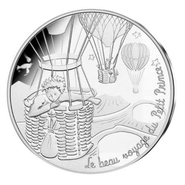 10 EUROS ARGENT - FRANCE 2016 - LE PETIT PRINCE - VAGUE 2