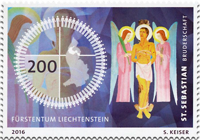 n° 1760 - Timbre LIECHTENSTEIN Poste