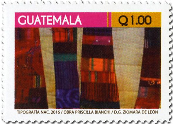 n° 725 - Timbre GUATEMALA Poste