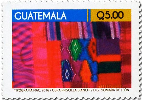 n° 725 - Timbre GUATEMALA Poste