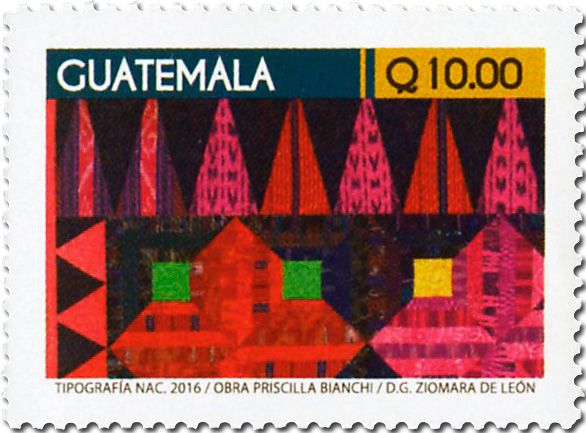 n° 725 - Timbre GUATEMALA Poste