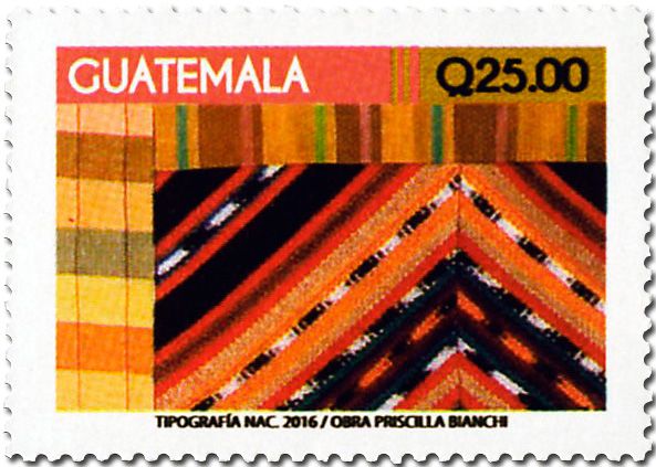 n° 725 - Timbre GUATEMALA Poste