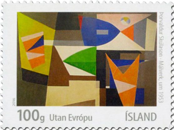 n° 1435 - Timbre ISLANDE Poste