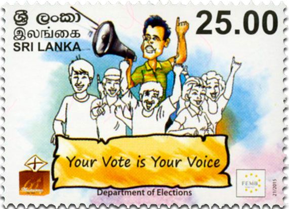 n° 1992 - Timbre SRI LANKA Poste