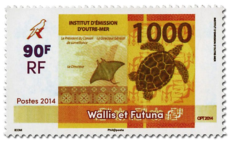 n° 806/809 -  Sello Wallis y Futuna CorreIos