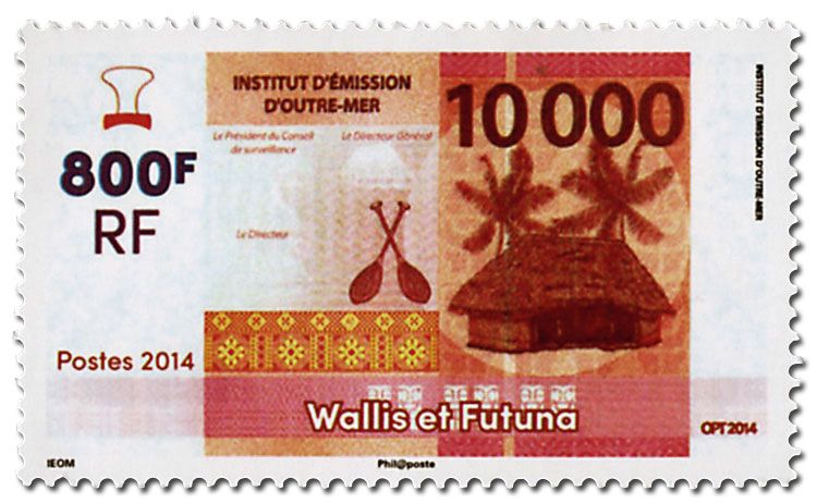 n° 806/809 -  Sello Wallis y Futuna CorreIos