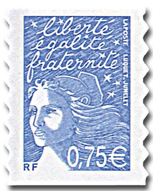 n° 48A (3729B) /48C (3729D) -  Sello Francia Autoadhesivos