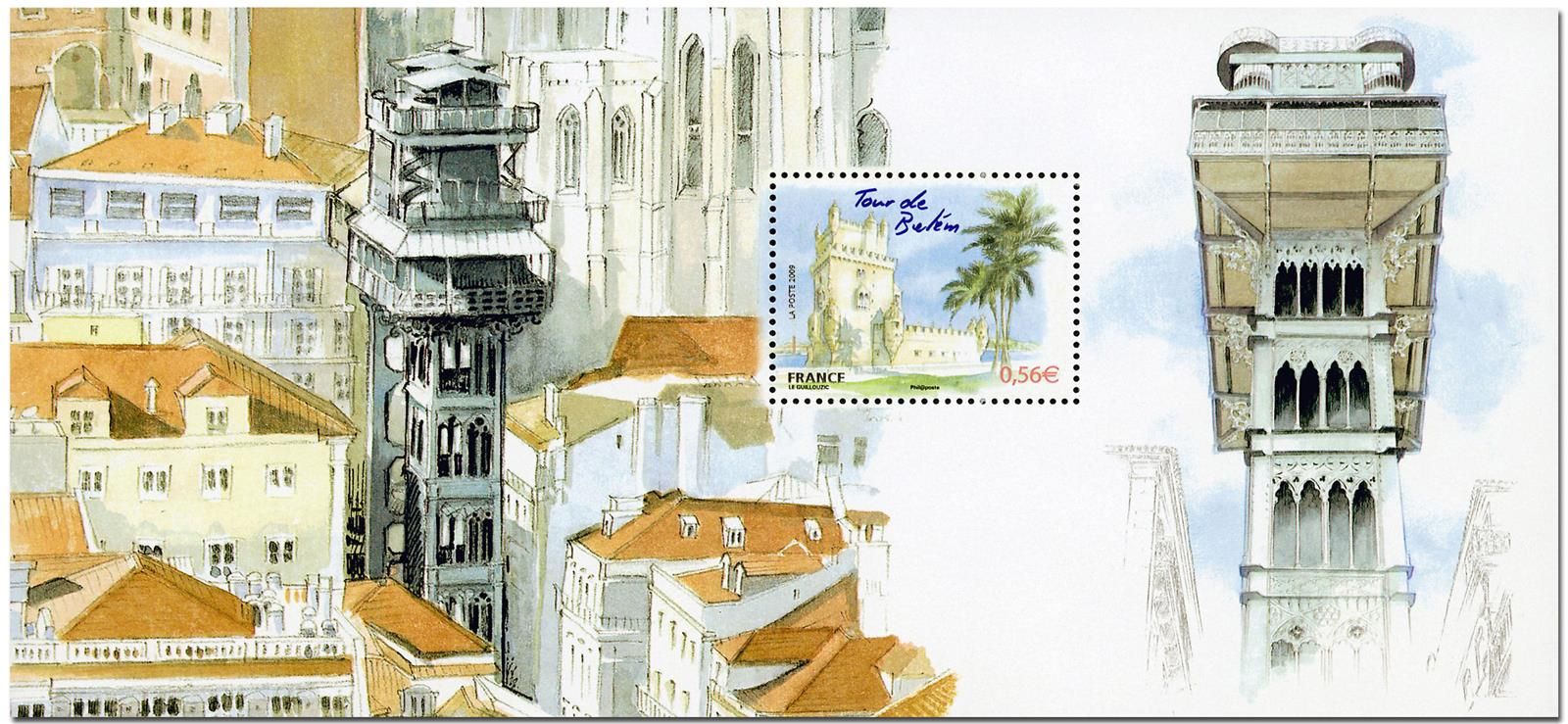 nr. 38/43 -  Stamp France Souvenir sheets