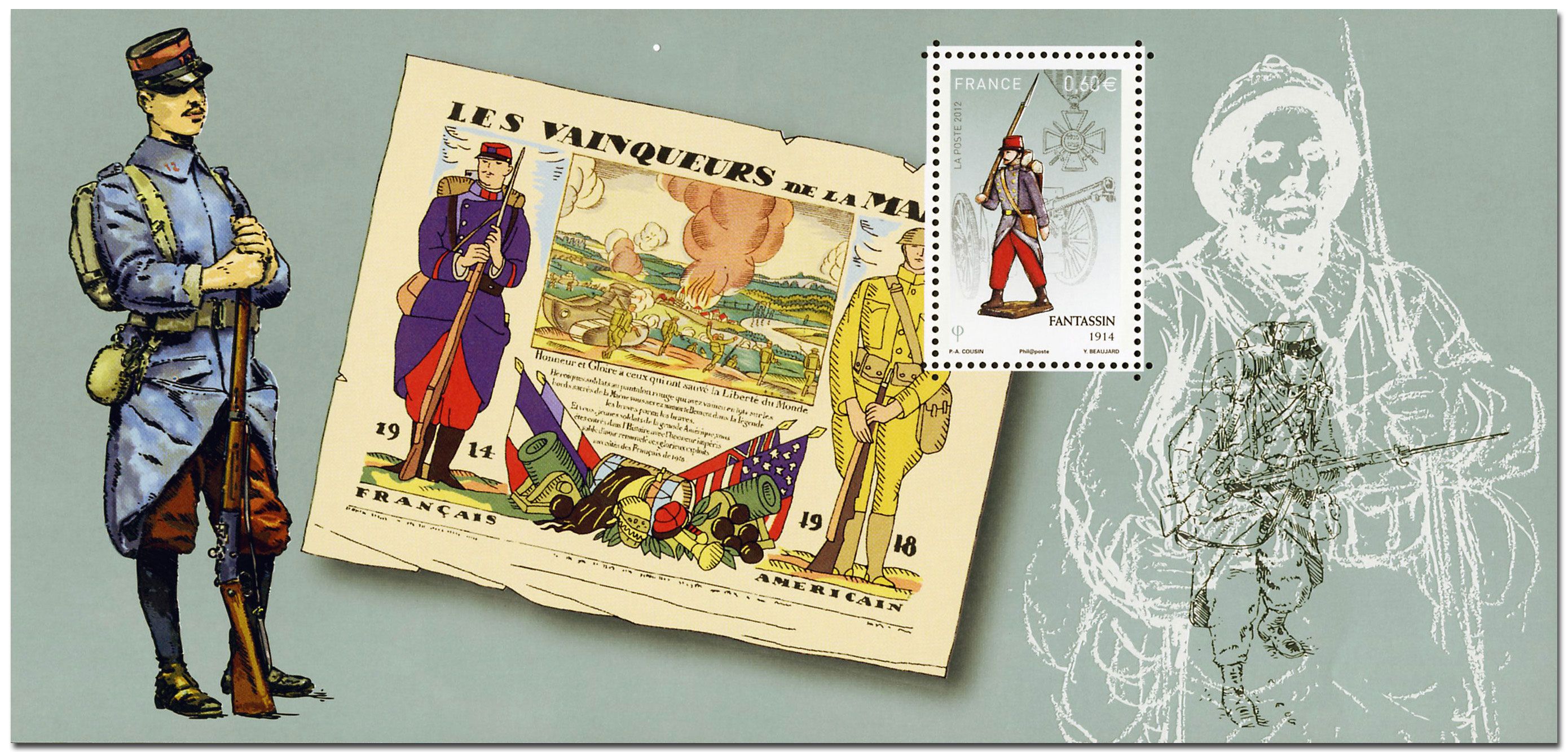 nr. 69/74 -  Stamp France Souvenir sheets