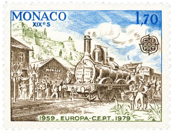 n° 1186a/1188a (BF 17) -  Timbre Monaco Poste