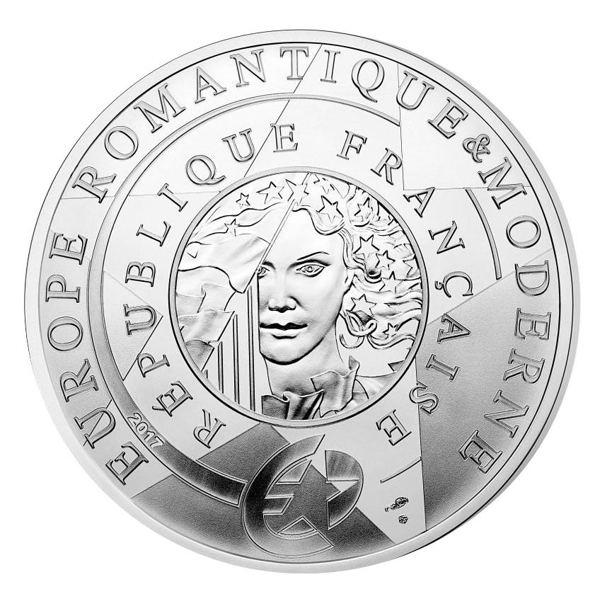 BE : 10 EUROS ARGENT - FRANCE 2017 - EUROPA