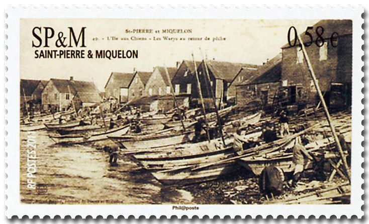 n° 1002/1005 (BF 16) -  Timbre Saint-Pierre et Miquelon Poste