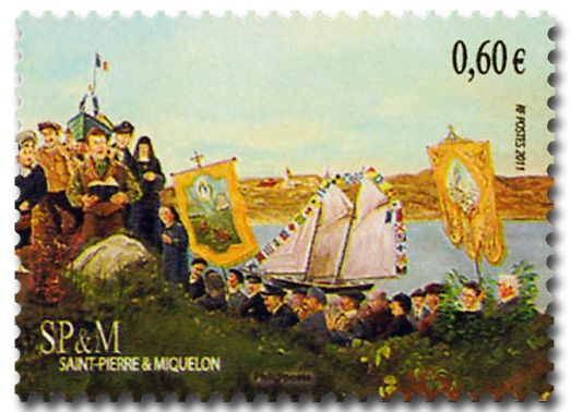 n° 1016/1021 (BF 18) -  Timbre Saint-Pierre et Miquelon Poste