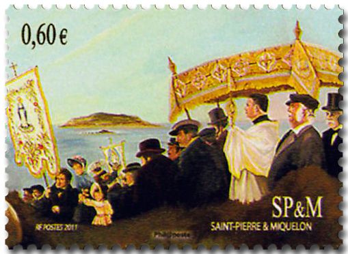 n° 1016/1021 (BF 18) -  Timbre Saint-Pierre et Miquelon Poste