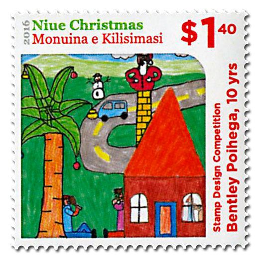 n° 1018 - Timbre NIUE Poste