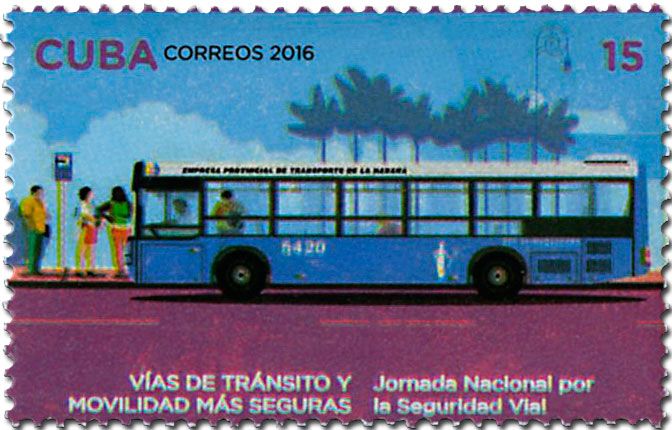 n° 5516/5520 - Timbre CUBA Poste