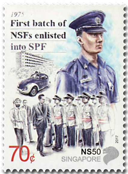 n° 2189/2193 - Timbre SINGAPOUR Poste