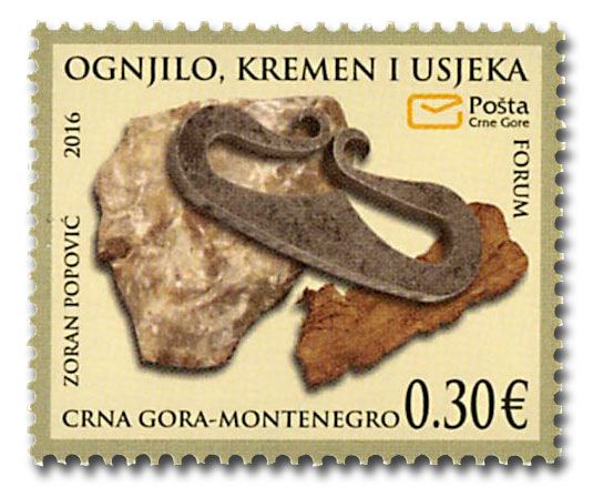 n° 396/397 - Timbre MONTENEGRO Poste