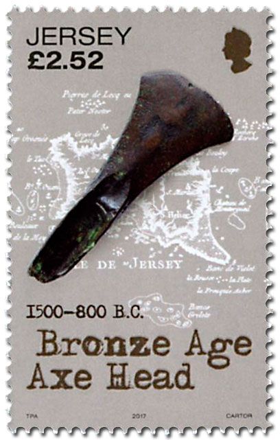 n° 2186/2193 - Timbre JERSEY Poste