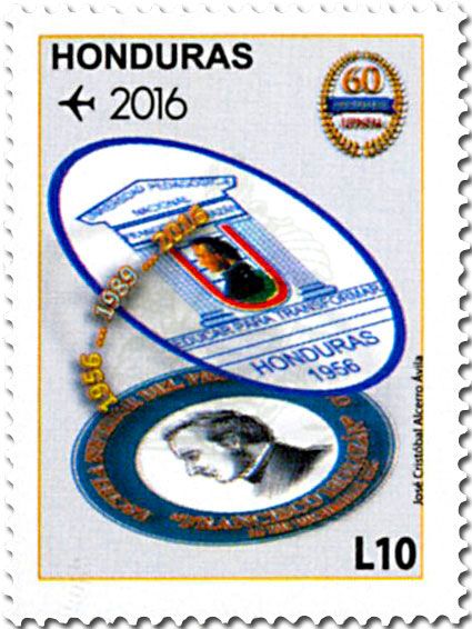 n° 1434/1439 - Timbre HONDURAS Poste aérienne