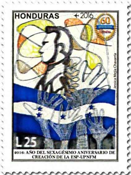 n° 1434/1439 - Timbre HONDURAS Poste aérienne