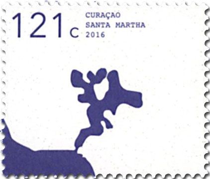 n° 541/546 - Timbre CURACAO Poste