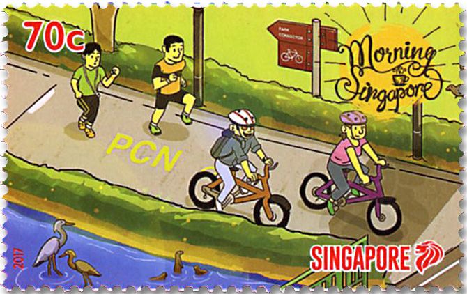 n° 2208/2213 - Timbre SINGAPOUR Poste