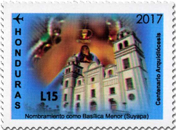 n° 1440/1448 - Timbre HONDURAS Timbres pour poste aérienne