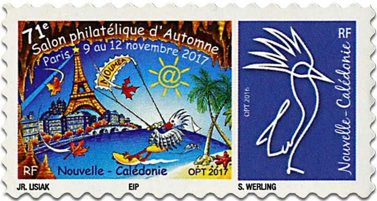 n° 1313/1314 - Timbre Nlle-Calédonie Poste