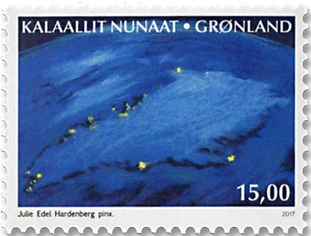 n°742/743 - Timbre GROENLAND Poste