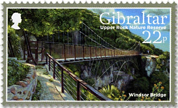 n°1819/1825 - Timbre GIBRALTAR Poste