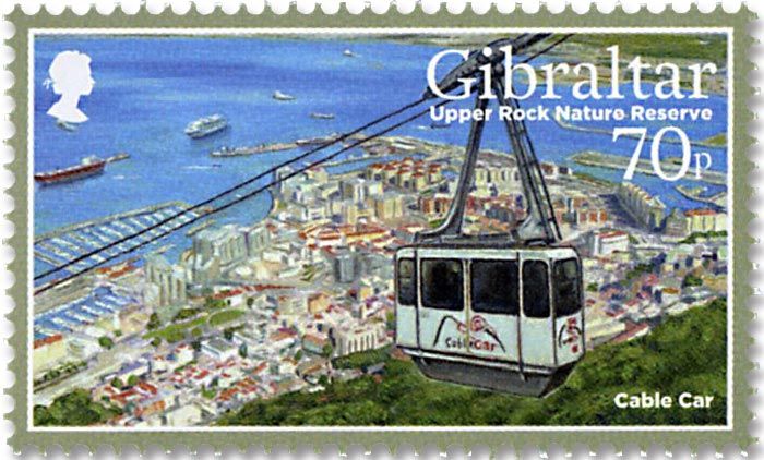 n°1819/1825 - Timbre GIBRALTAR Poste