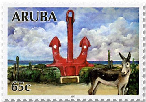 n°982/989 - Timbre ARUBA Poste