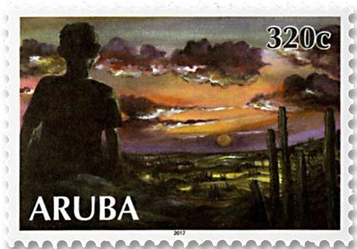 n°982/989 - Timbre ARUBA Poste