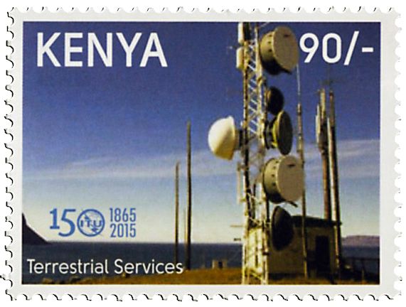 n° 1013/1016 - Timbre KENYA Poste