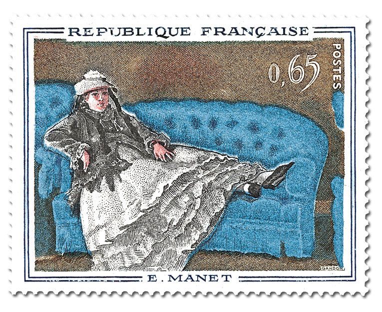 nr. 112 -  Stamp France Mail