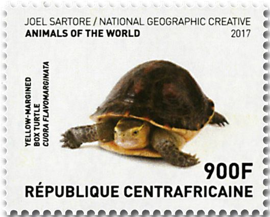 n° 5269/5272 - Timbre CENTRAFRIQUE Poste