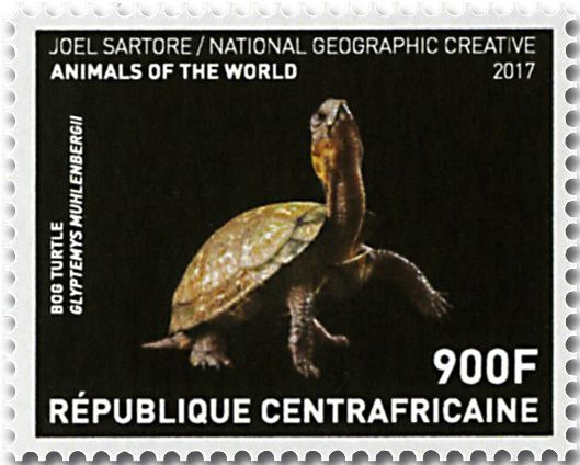 n° 5269/5272 - Timbre CENTRAFRIQUE Poste