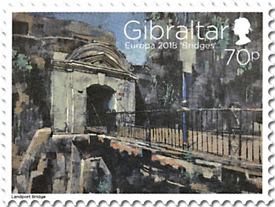 n° 1838/1839 et 1840/1841 - Timbre GIBRALTAR Poste