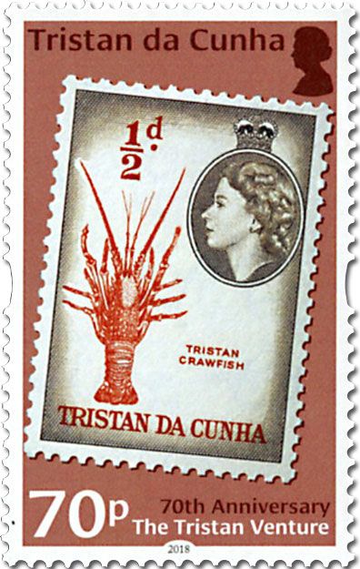 n° 1196/1199 - Timbre TRISTAN DA CUNHA Poste