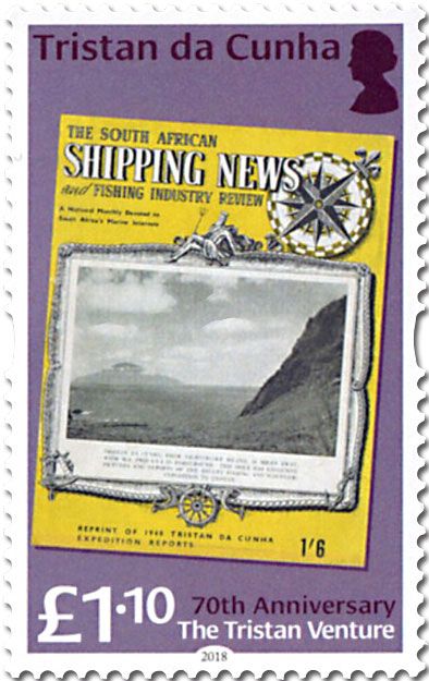 n° 1196/1199 - Timbre TRISTAN DA CUNHA Poste