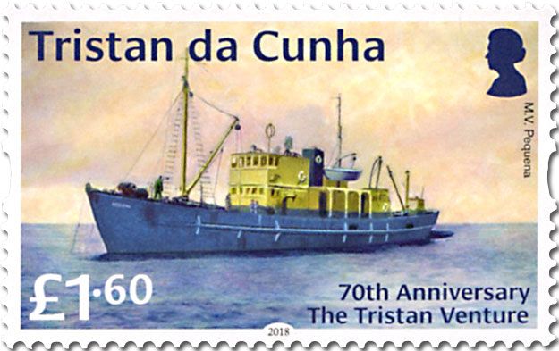 n° 1196/1199 - Timbre TRISTAN DA CUNHA Poste