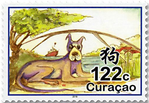 n° 579/584 - Timbre CURACAO Poste