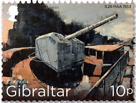 n° 1842/1853 - Timbre GIBRALTAR Poste