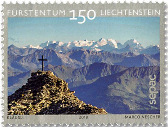 n° 1837 + n° 1838/1840 - Timbre LIECHTENSTEIN Poste