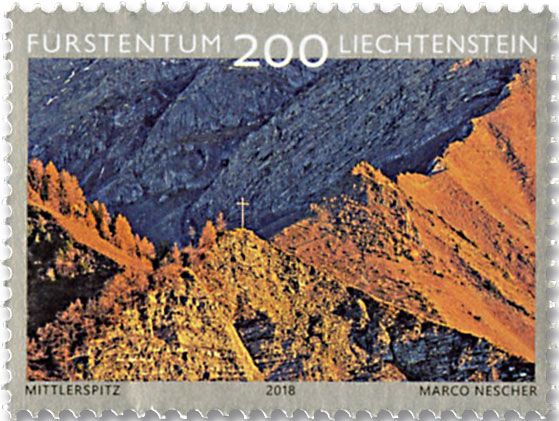 n° 1837 + n° 1838/1840 - Timbre LIECHTENSTEIN Poste